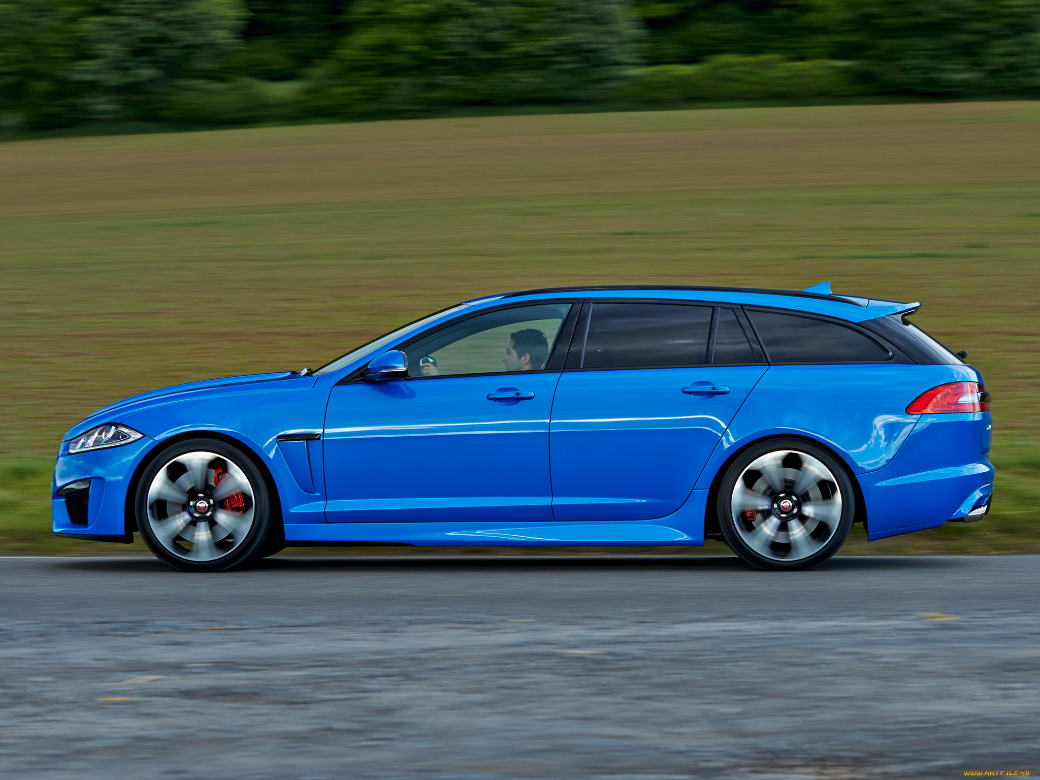 , jaguar, xfr-s, sportbrake, 2014, 